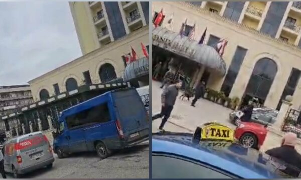 Njësia K9 po kontrollon hotelin ku po qëndron Kombëtarja turke