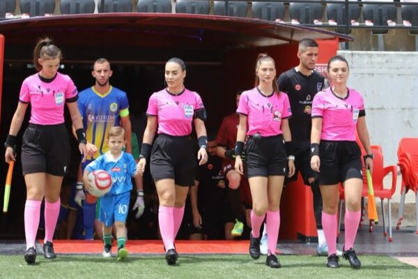 Kualifikueset e Botërorit 2027 për vajza / Rusta, Salla dhe Tafili arbitrojnë sfidën Spanjë-Islandë