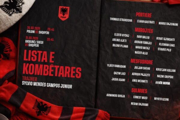 Play-off i Botërorit 2026/ Pilo dhe Pllana risitë e listës anti-Poloni, Sylvinho rikthen Mehmetin