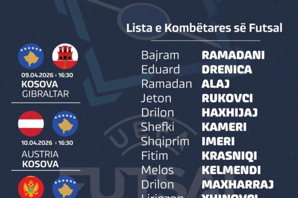 Kosova publikon e të ftuarve për ndeshjet e Kupës së Botës në futsall