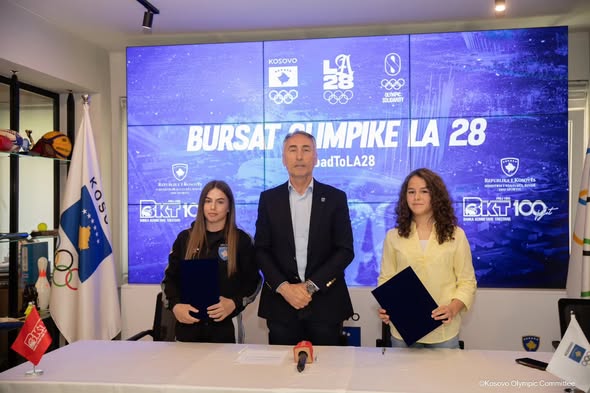 Erza Muminoviq dhe Sara Pllana përfitojnë bursa olimpike për Lojërat Olimpike Los Anxhelos 2028