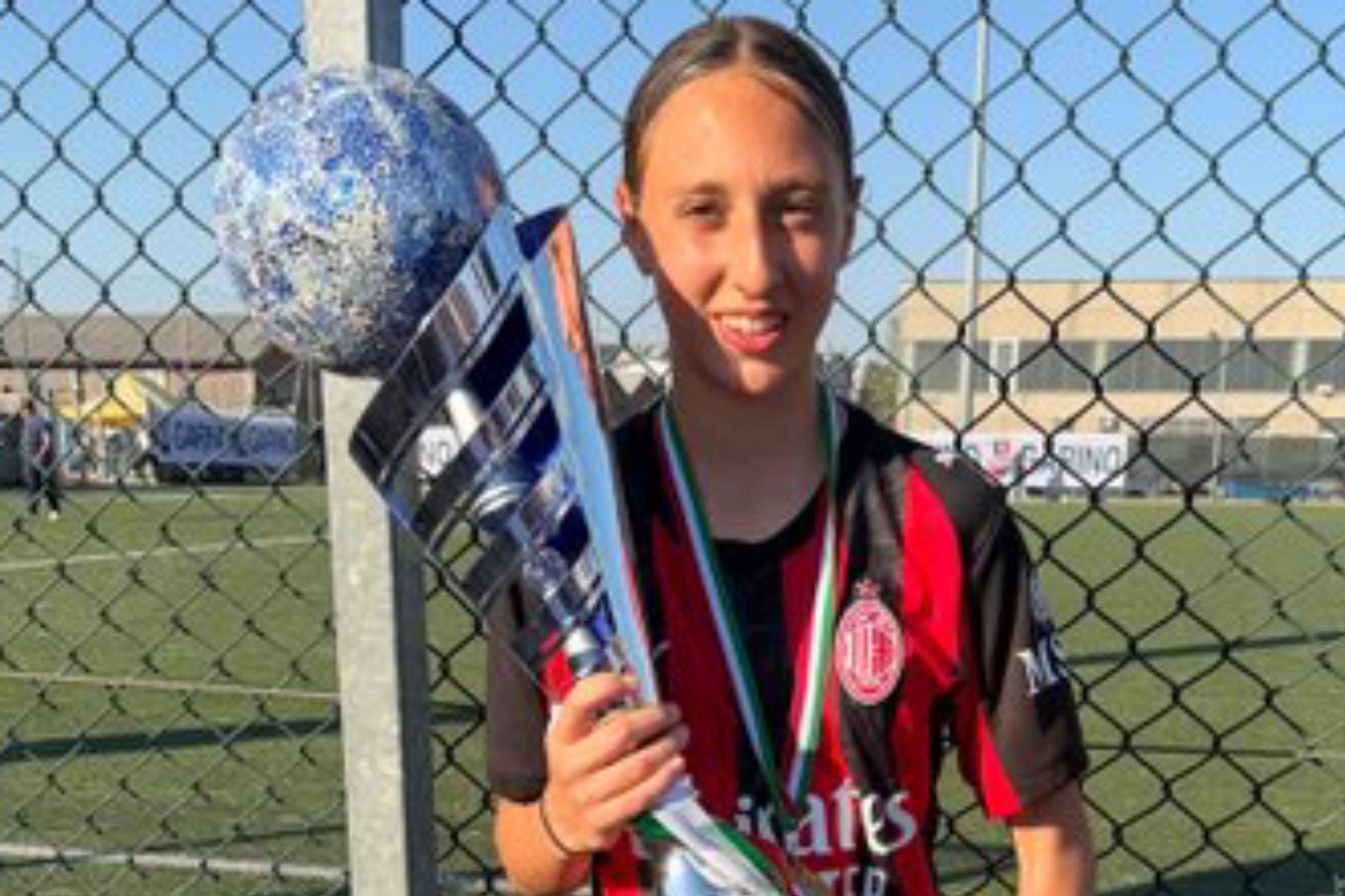 Ema, la hija futbolista de Modric, se corona con 12 a&ntilde;os: "Es muy buena, va a ser mejor que pap&aacute;"