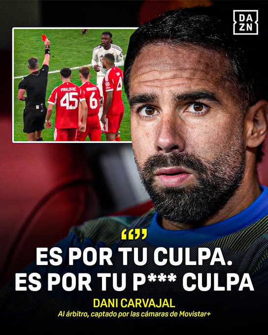 Carvajal se&ntilde;ala: "&iexcl;Es por tu culpa! &iexcl;Es por tu puta culpa!"