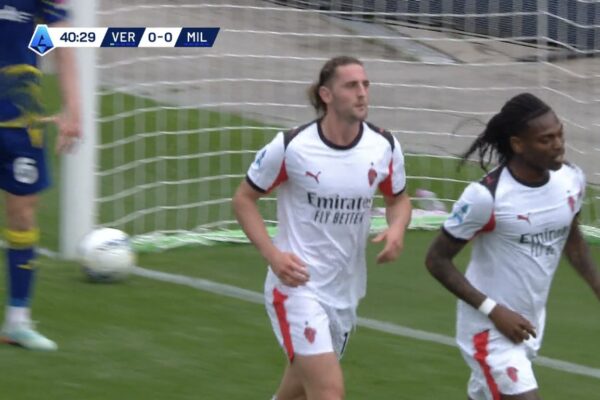 Kritikat i bëjnë mirë, Leao reagon me asist. Rabiot gjen golin, Milan e mbyll në avantazh pjesën e parë në Verona (video)