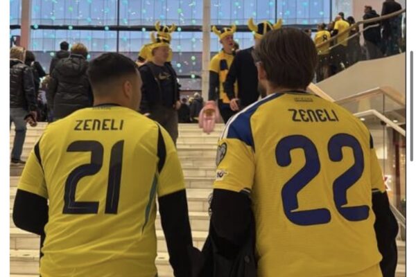 Foto me fanellë të Suedisë, reagon Arbër Zeneli