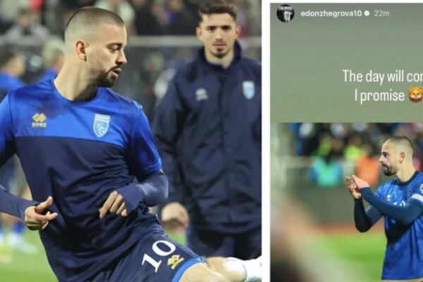 Premtimi i madh i Edon Zhegrovës për tifozët e Kosovës, pas humbjes së finales me Turqinë