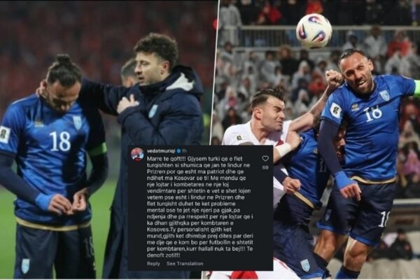 Muriqi i reagon një tifozi që e akuzoi për ndeshjen: Marre të qoftë, të dënoftë Zoti
