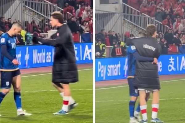 Gjesti i madh i Yildiz: Ylli turk harroi festën dhe vrapoi për ta përqafuar Zhegrovën