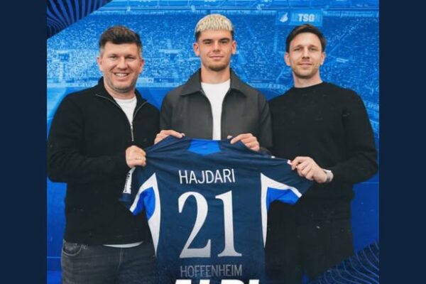 Zyrtare: Albian Hajdari nënshkruan kontratë të re me Hoffenheim