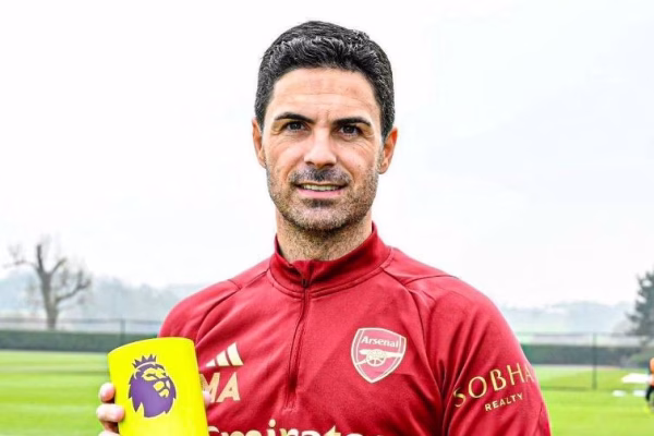Arteta shpallet trajneri më i mirë i muajit mars në Premier League