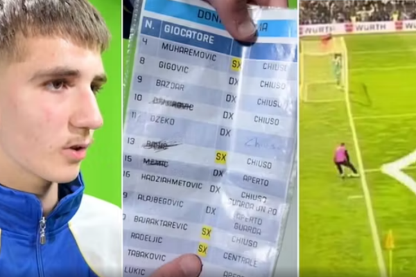 “Pa atë fletë…”, 14-vjeçari që ‘mashtroi’ Donnarummën është bërë hero kombëtar në Bosnje: “Ta çojmë në Botëror”