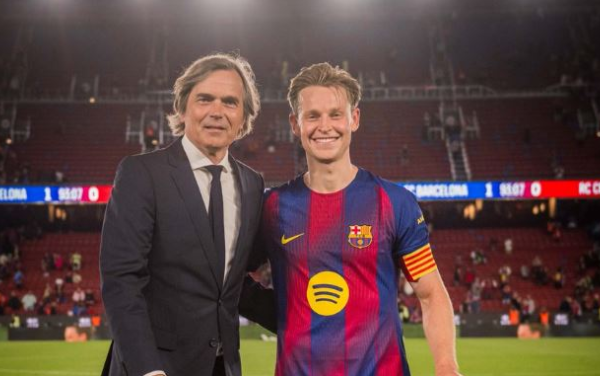 Rekord i veçantë i De Jongut me Barcelonën