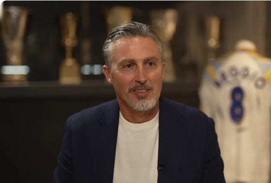 Dino Baggio oggi, a 54 anni