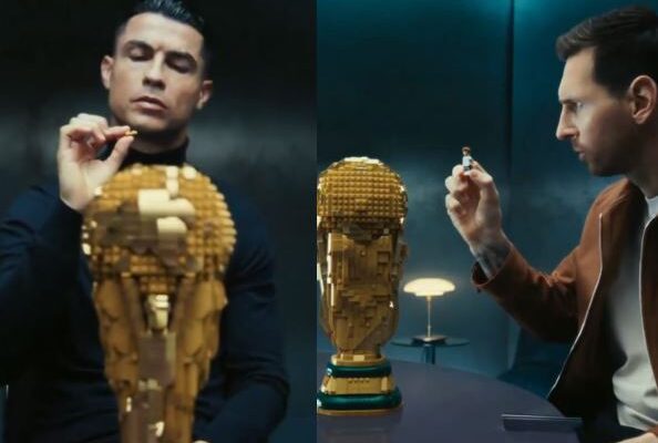 Reklama e Kupës së Botës i bën bashkë yjet e futbollit, Messin dhe Ronaldon