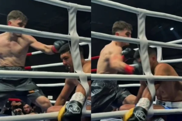 Nokaut brutal: Arigon Avdimetaj e dërgon në “gjumë” bokserin serb