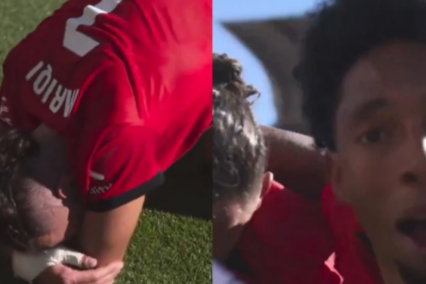 “Për Kosovën”, bashkëlojtari i Mallorcas i jep mbështetje Vedat Muriqit, i cili qan pas golit ndaj Real Madridit