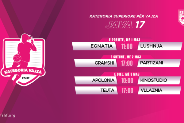 Kampionati i vajzave/ Java e 17-të luhet në tri ditë, spikat sfida Teuta–Vllaznia