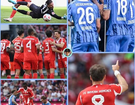 Heidenheim befason Bayernin në “Allianz Arena”, merr një pikë dramatike në fund