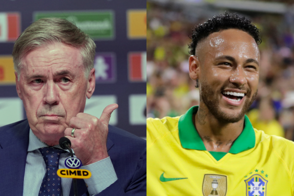 Carlo Ancelotti “mendon shumë” për ftesën e Neymarit në Kupën e Botës 2026