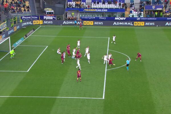 Roma ngec në “Ennio Tardini” dhe i bën nderin e madh Milanit dhe Juventusit (video)