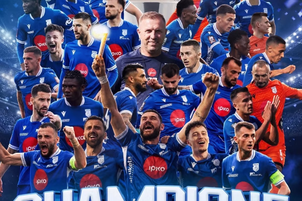Drita e mbron titullin e kampiones së Kosovës në futboll