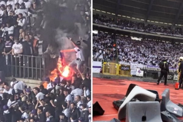 Incidente me tifozët, në finalen e Kupës së Belgjikës