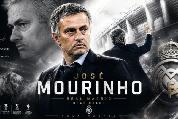 E kryer, Jose Mourinho trajner i Real Madridit