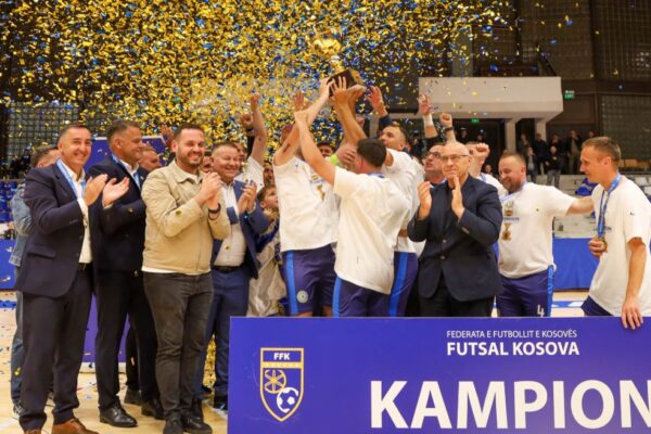 Klubi i Futsallit “Policia e Kosovës” shpallet kampion i Ligës së Parë