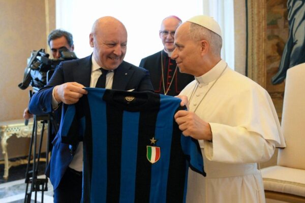 Papa Leo XIV pret Inter-in: Duhet të jeni model për të rinjtë!