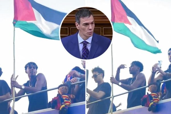 Valëviti flamurin palestinez gjatë festimeve, Yamal fut në sherr Izraelin dhe Spanjën