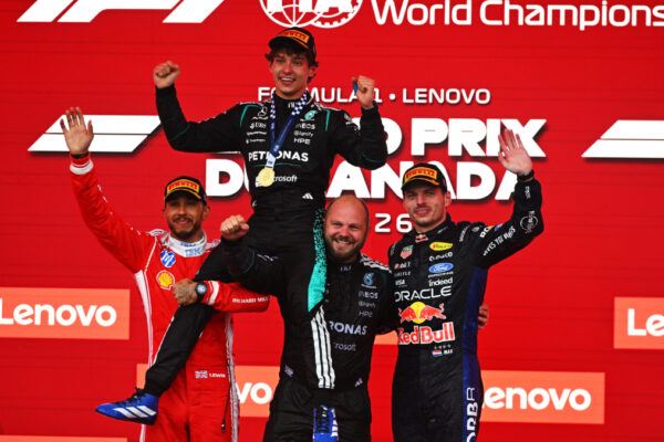 Antonelli bën “poker” në Kanada! Russell tërhiqet i nevozuar, Hamilton e Verstappen në pod