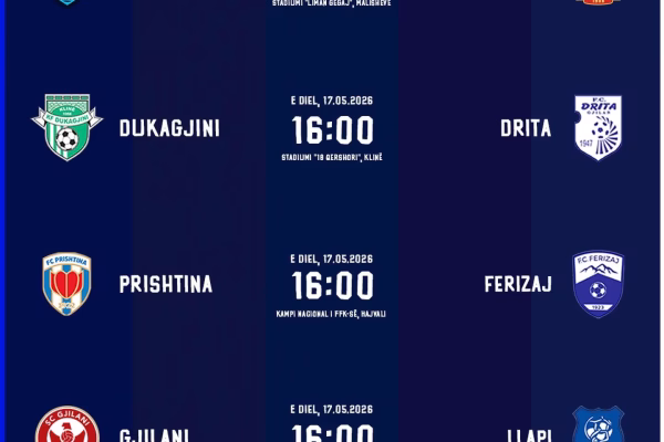 Superliga, xhiro luhet të dielën