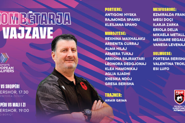 Botërori 2027, vajza/ Grima publikon listën për sfidat vendimtare ndaj Çekisë dhe Malit të Zi