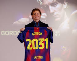 Barcelona prezanton Anthony Gordonin-Anglezi firmos deri në vitin 2031