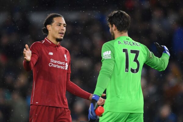 Van Dijk: Shpresoj që ai të qëndrojë te Liverpool, është portieri më i mirë në botë