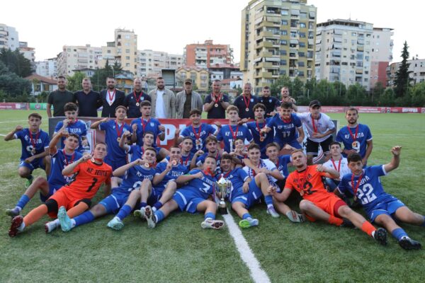 Kupa e Shqipërisë U-17/ Teuta përmbys Tiranën dhe fiton trofeun