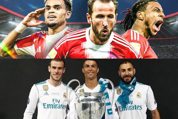 Kane, Olise dhe Luis Díaz “tronditin” BBC-në e famshme të Real Madridit