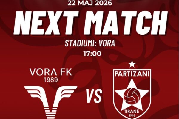 E kanë mbyllur sezonin, Partizani dhe Vora luajnë miqësore të premten