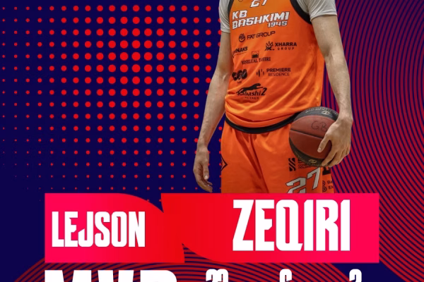 Lejson Zeqiri shpallet “MVP” i publikut