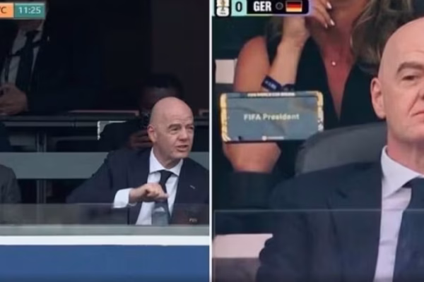 Infantino çmend të gjithë, përcolli dy ndeshje njëkohësisht