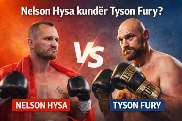 Nelson Hysa drejt një përballjeje historike me Tyson Furyn