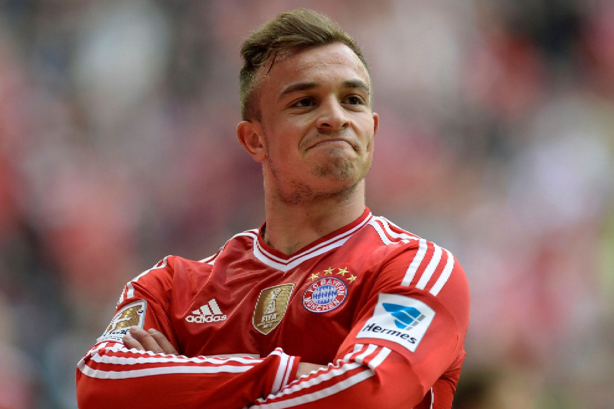 Shaqiri tuvo m&aacute;s regularidad en el Bayern