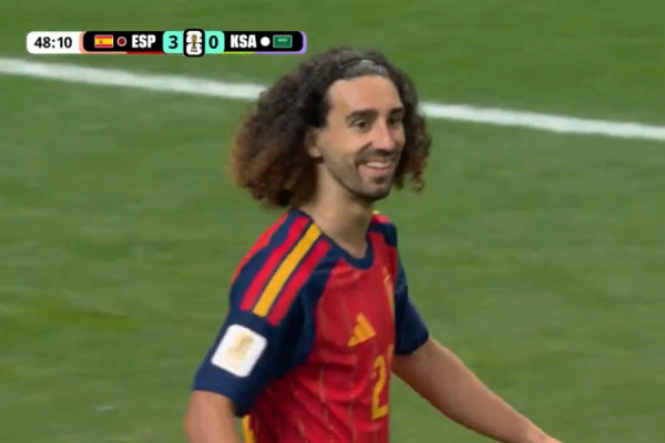 Cucurella shënon golin e katërt për Spanjën