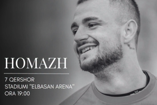 Elbasan, homazhe në nder të futbollistit Fatjon Bunjaku