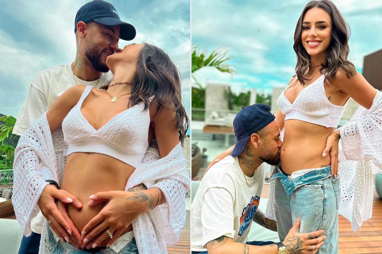 Brazilian Soccer Star Neymar, Model Bruna Biancardi Expecting First Baby Together: 'Waiting for You'