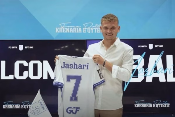 Jashari, përforcimi i parë te kampionia