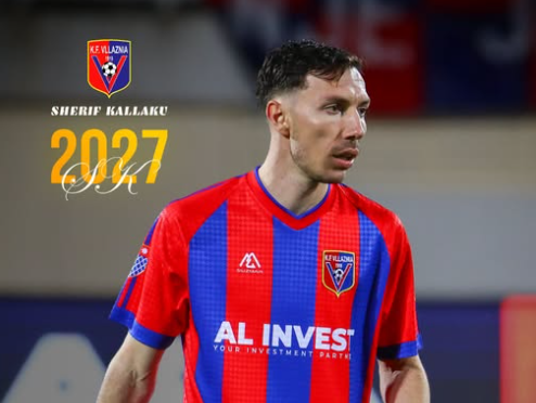 Sherif Kallaku rinovon kontratën me Vllazninë
