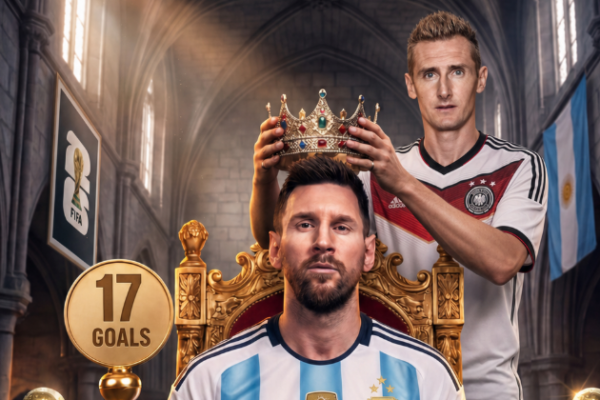 Messi kalon Klosen si golashënuesi më i mirë i të gjitha kohërave në Kupën e Botës