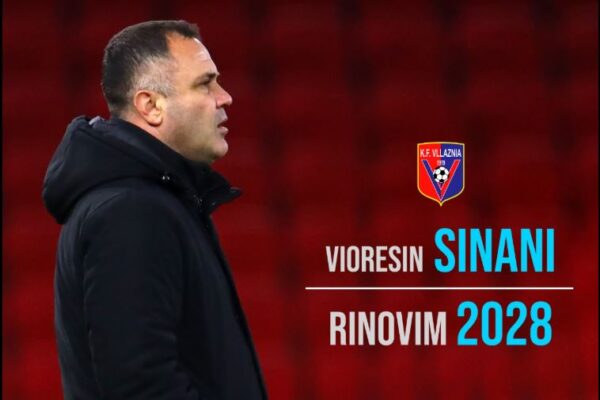 Rinovon edhe Vioresin Sinani, Vllaznia “blindon” edhe drejtorin sportiv për dy vjet