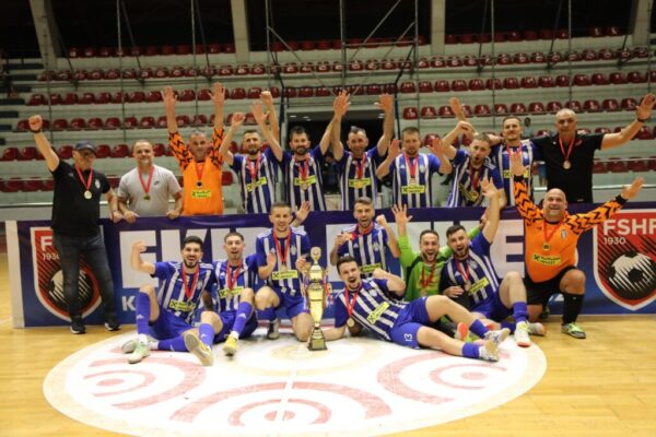 Futsal/ Tirana kampione e Shqipërisë, përfaqëson vendin në UEFA Champions League